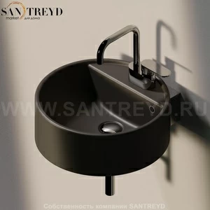 505042S7006 Накладная раковина на столешницу  круглая Ceramica Flaminia Twin