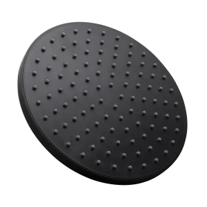 Лейка для верхнего душа KONSENSA Бруклин круглая цвет черный