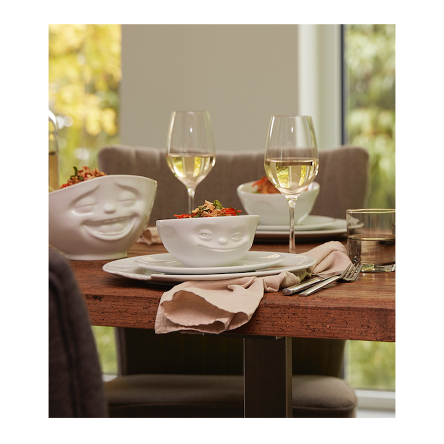 T02.01.01 Чаша tassen grinning 350 мл белая Tassen by FIFTYEIGHT PRODUCTS  - Вид №4