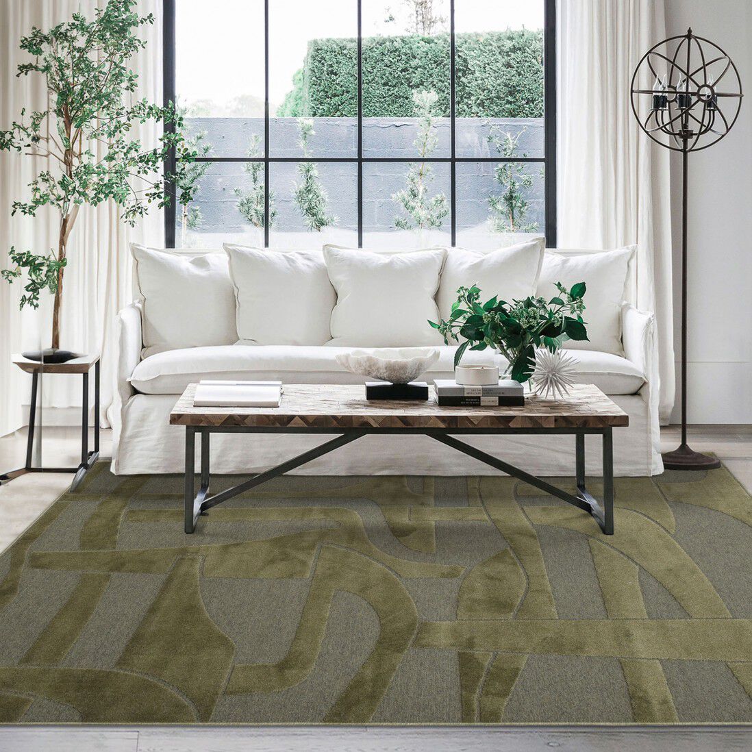 Прямоугольный ковер с рисунком Ademi Essential ARCH-00010065 - Вид №3