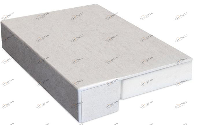 Cover App Изолированный подоконник из керамогранита sun-id-1498997