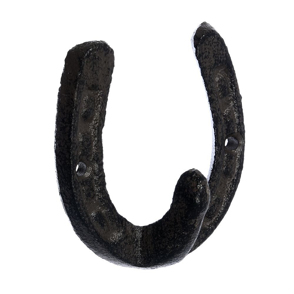 Крючок настенный черный 7,5 см "Подкова" BLUMEN HAUS  00-3971613 Черный  - Вид №2