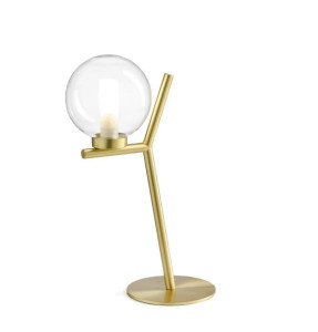 Настольная лампа из боросиликатного стекла