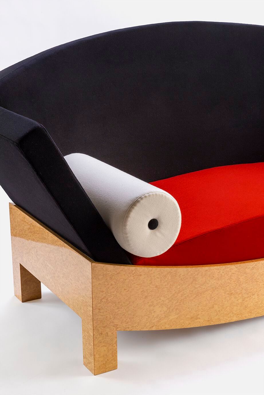Шерстяное кресло с фанерной основой Poltronova Mitzi ARCH-00085501 - Вид №3