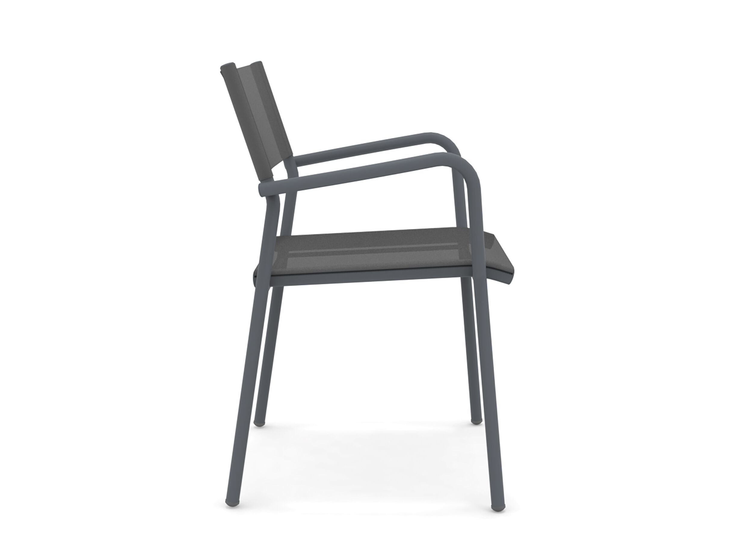 Штабелируемый алюминиевый садовый стул с подлокотниками и Batyline Vermobil Эмма ARCH-00047633