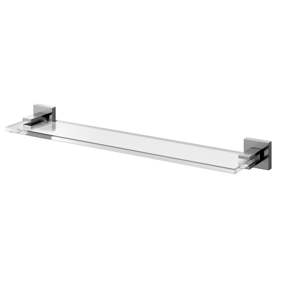 00388248 полированная графитовая полка Docol SQUARE