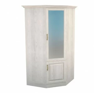 Шкаф угловой распашной белый "Эдем" DREAMLINE ЭДЕМ 174082 Белый