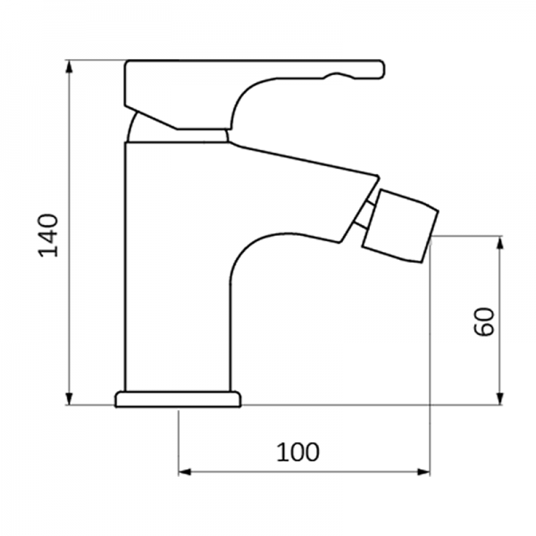 Смеситель для биде TENDER GRB MIXERS 917900 - Вид №1
