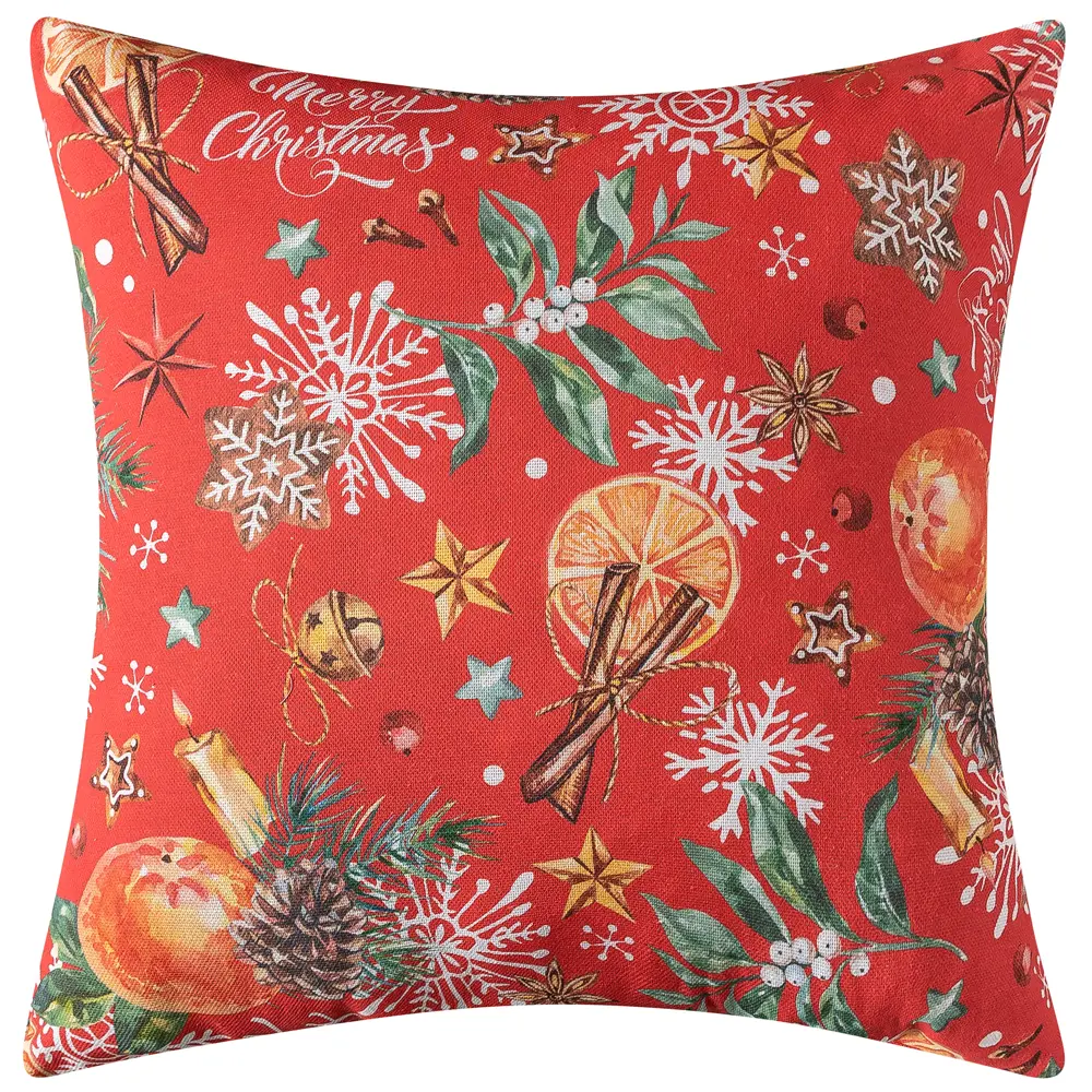 Подушка Altali Пунш 40x40 см цвет красный STLM-2131542 - Вид №2