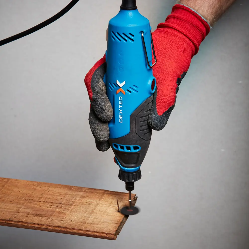 Гравер сетевой Dexter 5 150MD2.5, 150 Вт, гибкий вал и набор насадок 62 шт STLM-2107499 - Вид №15