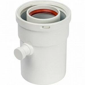 Труба вертикальная STOUT 60/100  с конденсатосборником