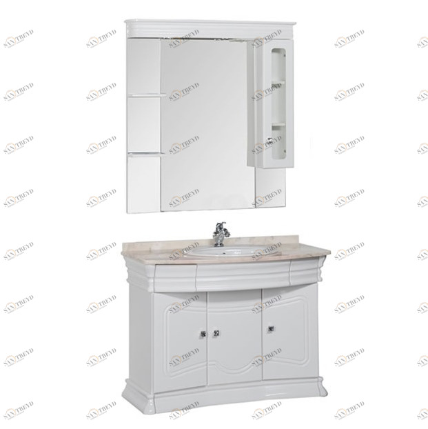 Комплект мебели Aquanet Греция 110 белый/бежевый 00172505