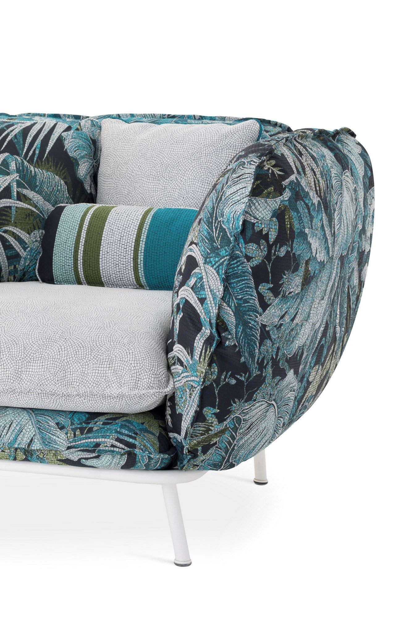 Съемное тканевое садовое кресло с подлокотниками Sicis Lipari ARCH-00116371 - Вид №2