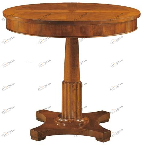 Morelato Круглый деревянный журнальный столик Biedermeier Art. 5664
