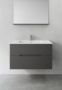 1390111 Шкаф Для Умывальника Sun Antracit 900 Hafa  Антрацитовый
