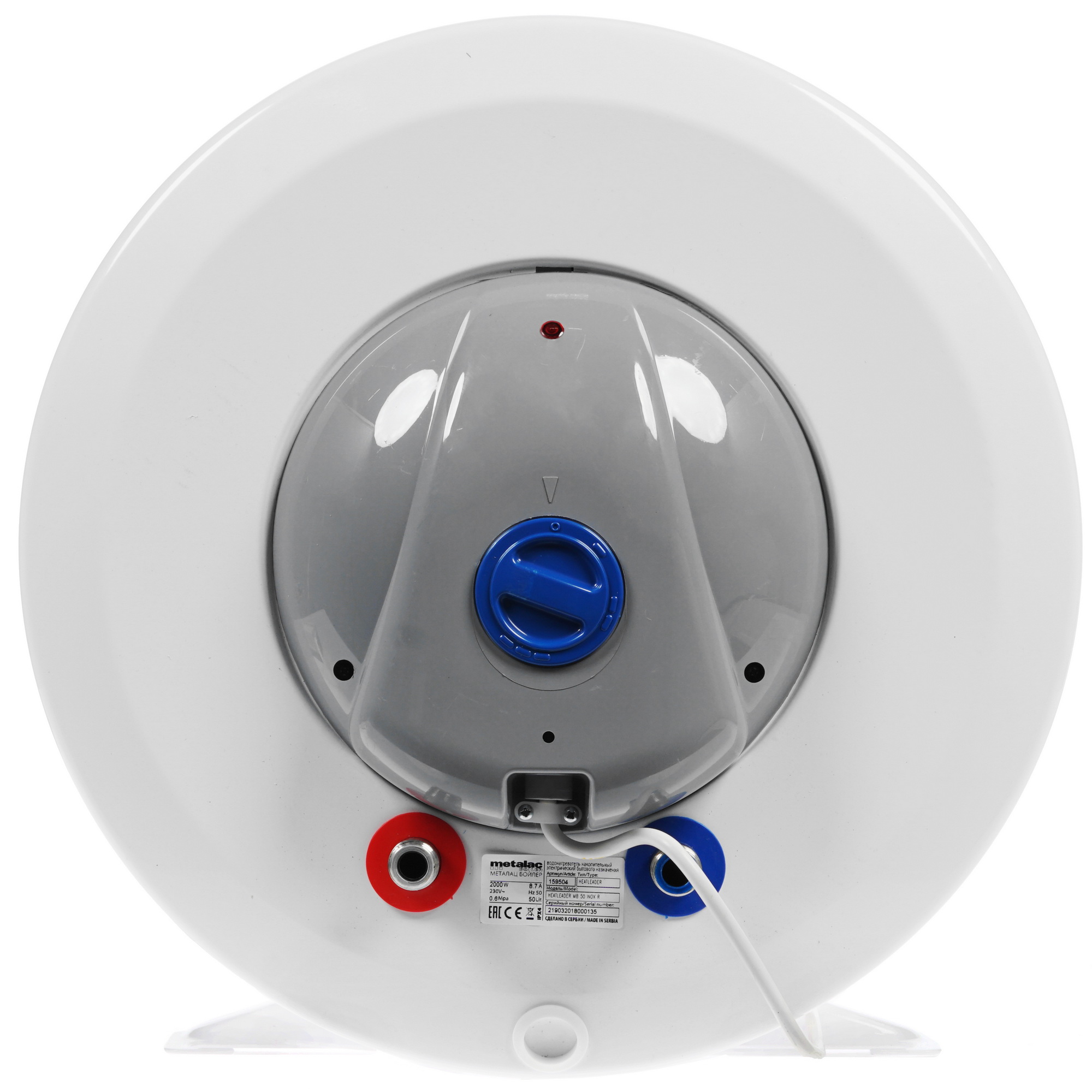 1202301 Водонагреватель электрический Metalac HEATLEADER MB 50 INOX R STDN-0119971 - Вид №3