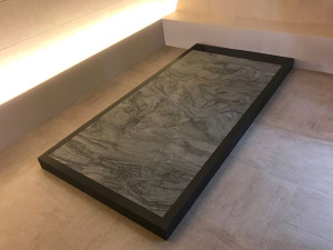 Каменная кровать с подогревом