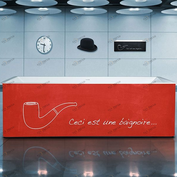 Ванна отдельностоящая Urbain Black Board Mandarine Aquamass BLACKBOARDMANDARINE