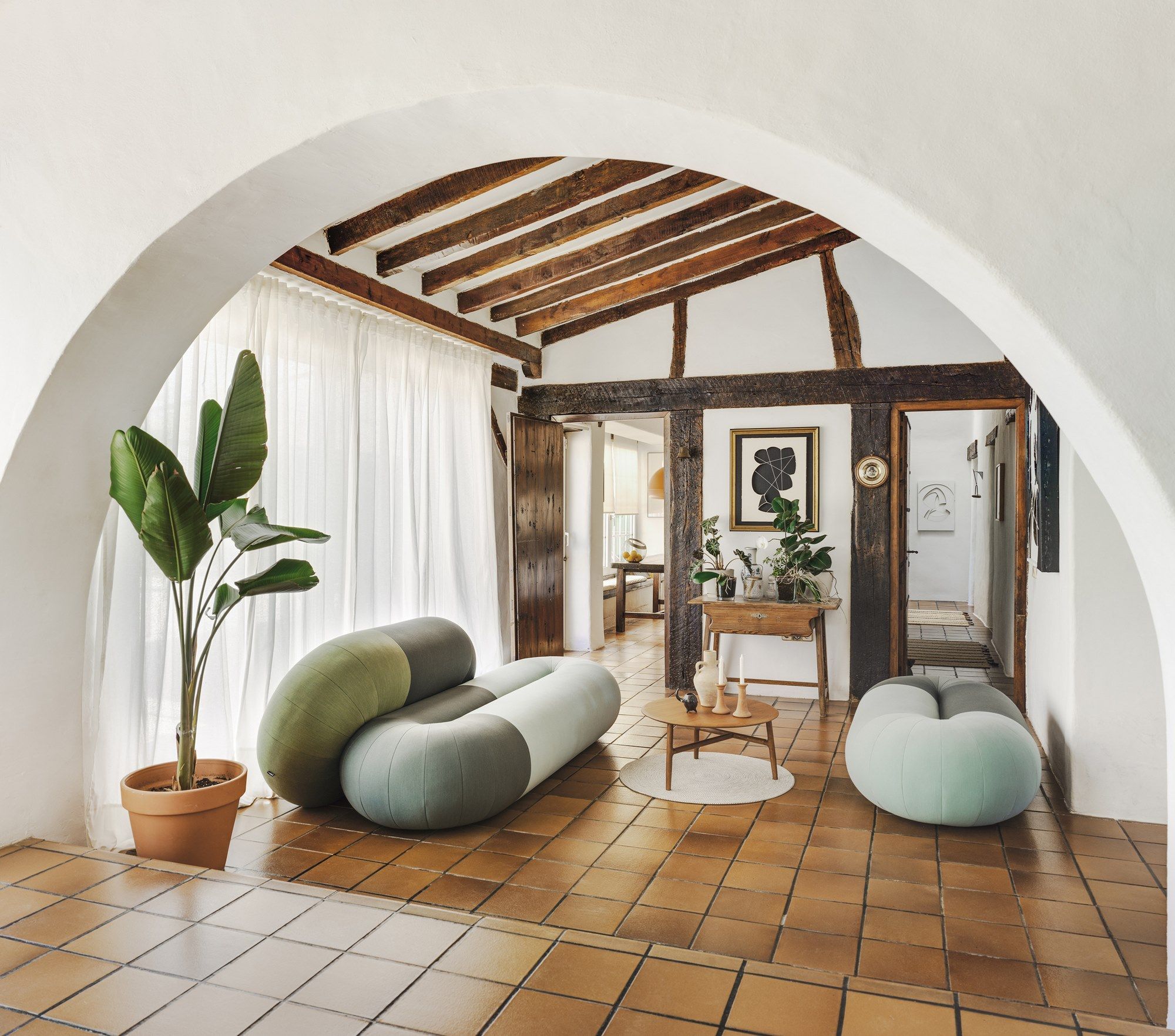 3-местный тканевый диван SANCAL Loop ARCH-00150216 - Вид №4