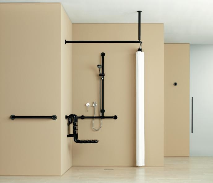 802.34.V0330 Active+ занавеска для душа/кабины HEWI Duschvorhänge/-stangen  - Вид №6