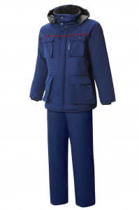 5033497 Костюм ЭКСПЕРТ-К НЬЮ утепленный темно-синий  Зимняя спецодежда  размер 60-62/182-188