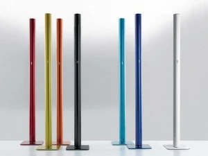 Artemide Торшер из алюминия отраженного света с диммером Ilio