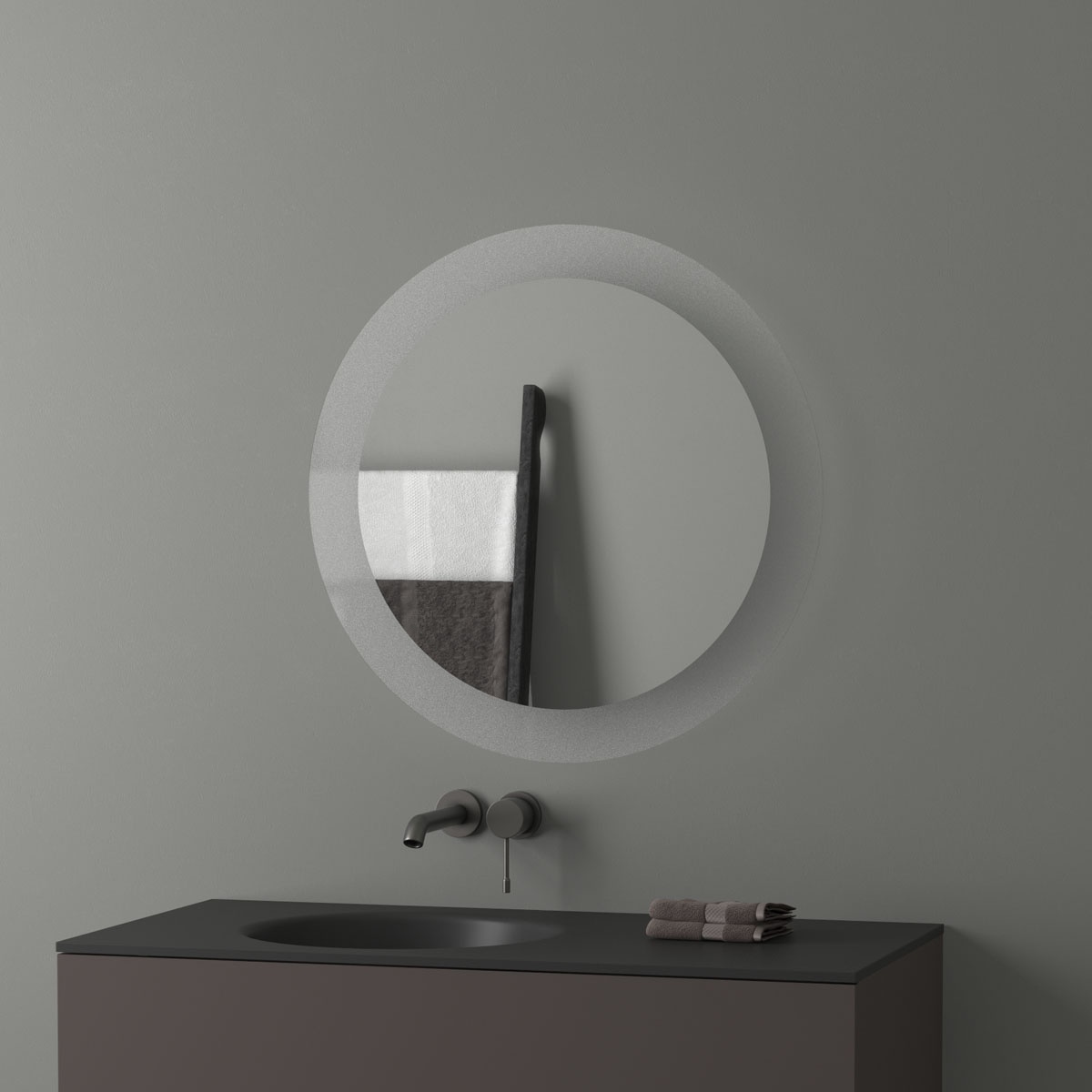 BY 2524 Зеркало с LED-подсветкой 16,5 W EVOFORM Ledshine - Вид №4