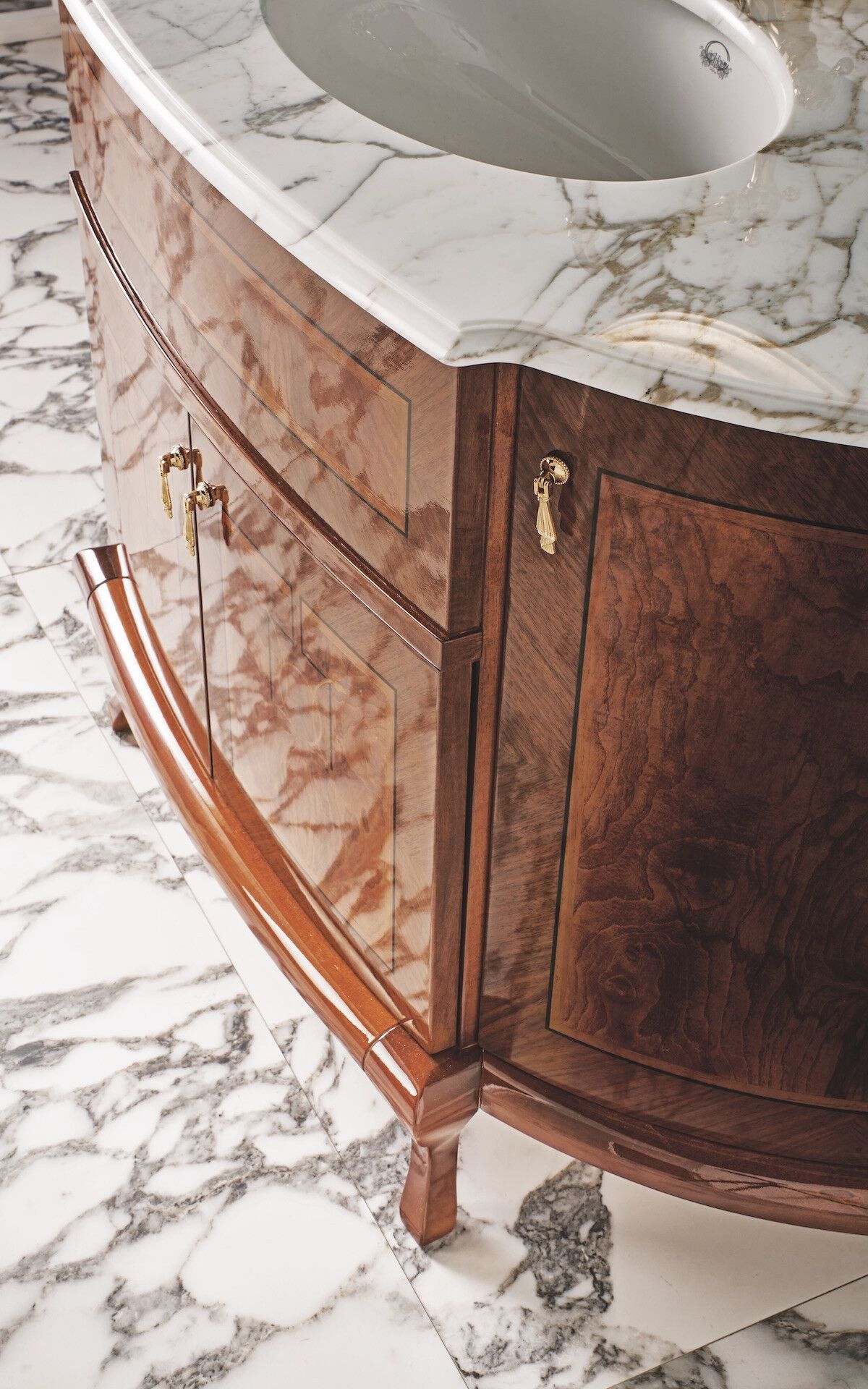 Напольный умывальник с дверцами Gaia Mobili Classic ARCH-00124607 - Вид №1