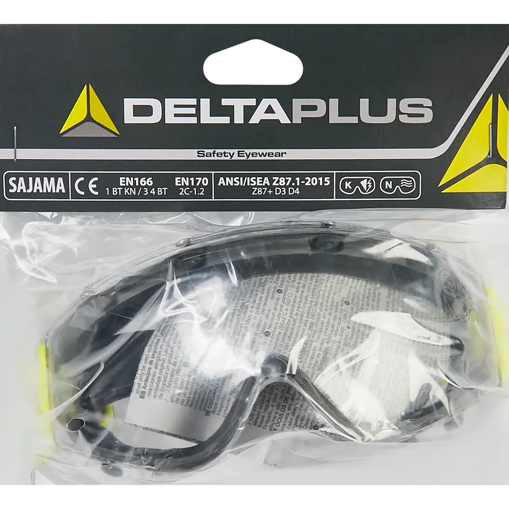 Защитные очки Delta Plus Sajama с защитой от запотевания 89090995 STLM-0842372 - Вид №3