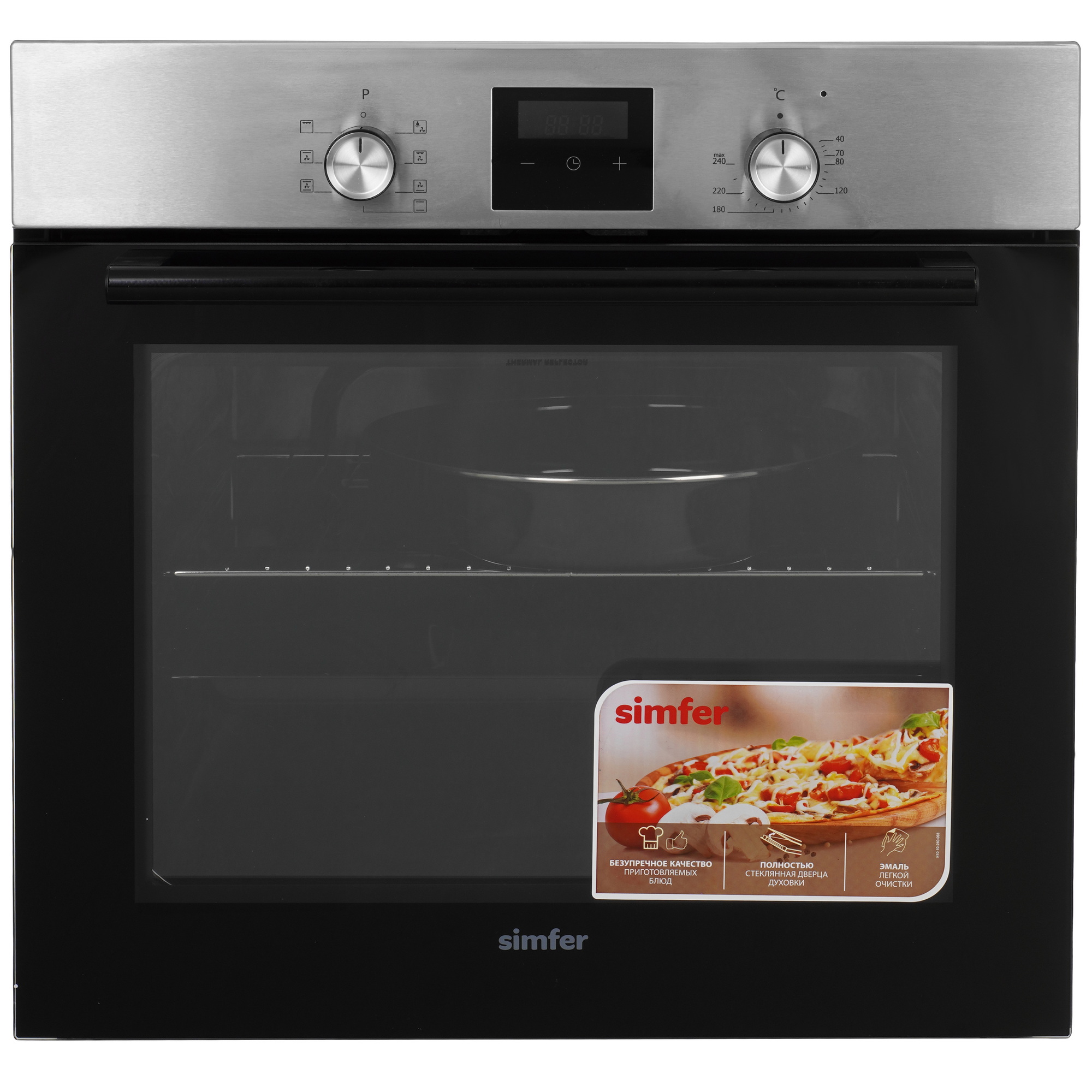 9280261 Духовой шкаф электрический Simfer B6EM56070 + Варочная поверхность газовая Simfer H60Q40M471 STDN-0044292 - Вид №1