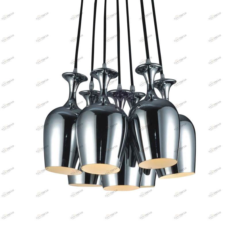 Подвесной светильник Martin Steward 7 от Delight Collection KM606/7 DELIGHT ДИЗАЙНЕРСКИЕ 243634 Стальной 