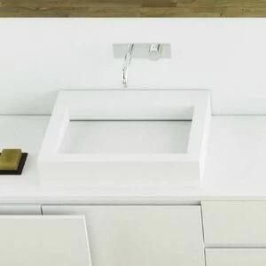 47023 Подвесная раковина настенная овальная MOMA Design  белая