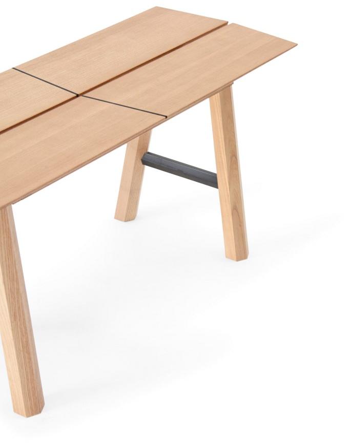 Woodendot Скамейка из ясеня Savia sun-id-1354008 - Вид №3