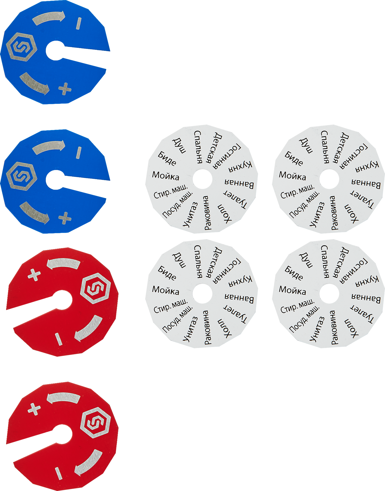 Коллектор распределительный STOUT 2 отвода 1"×1/2" для систем отопления 84868358 STLM-0056515 - Вид №4