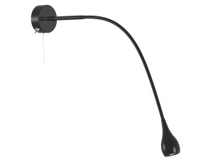 Алюминиевый настенный светильник с гибким кронштейном