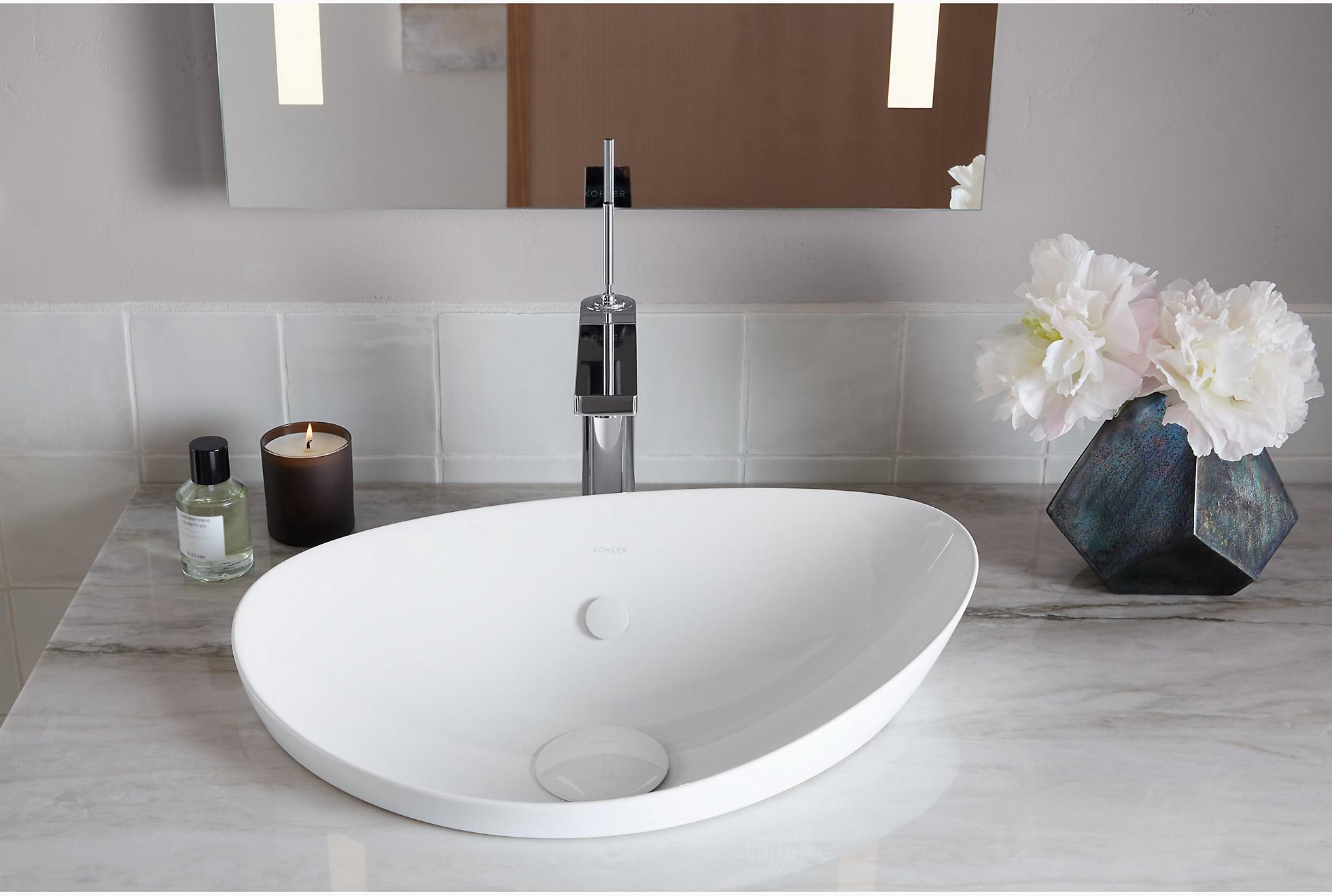 K-20704-7 Накладная раковина на столешницу  прямоугольная Kohler  - Вид №5