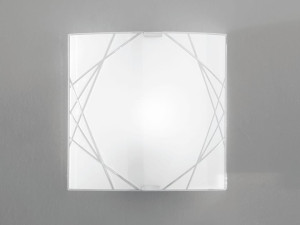 Аппликация из матового стекла