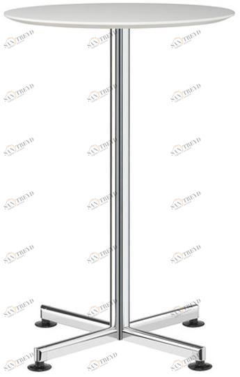 Brunner Круглый стол с регулируемой высотой с основанием 4 звезды Torino sun-id-1503520