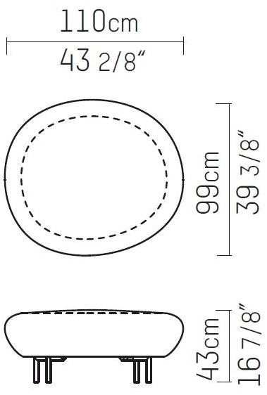 Piet Boon Подставка для ног из ткани Ella living Pbc 06.37 - Вид №4