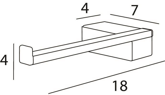 INDA® Держатель рулона Logic A3325a/a5525a - Вид №2