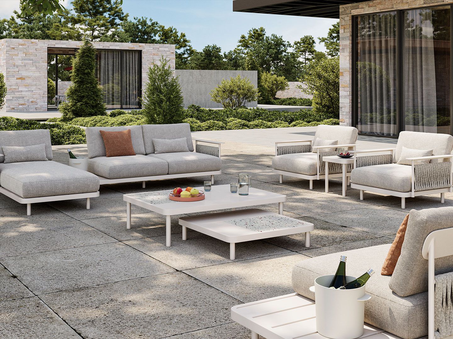 Металлический сад Dormeuse VINEKO Soul ARCH-00078329 - Вид №1