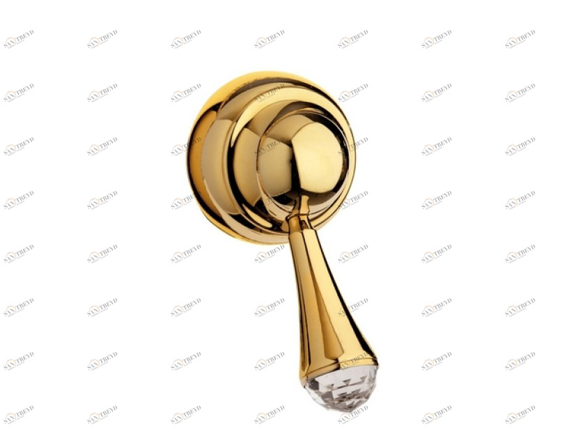 033047.S00.00 Комплект ручки Monolever с кристаллами Swarovski Золото 24К Mestre 