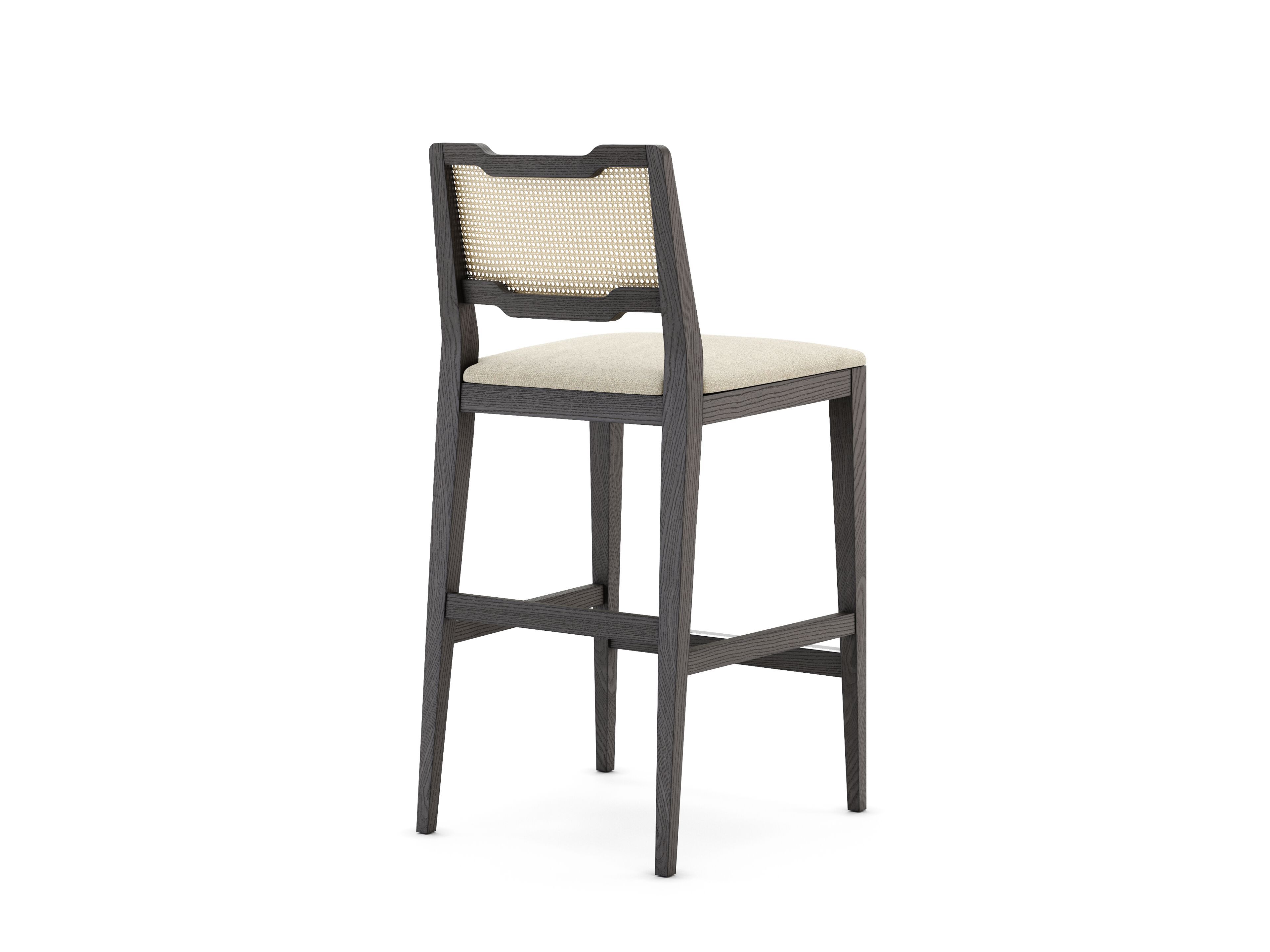 Кухонный стул из орехового дерева со спинкой Domkapa Eva ARCH-00133301 - Вид №3