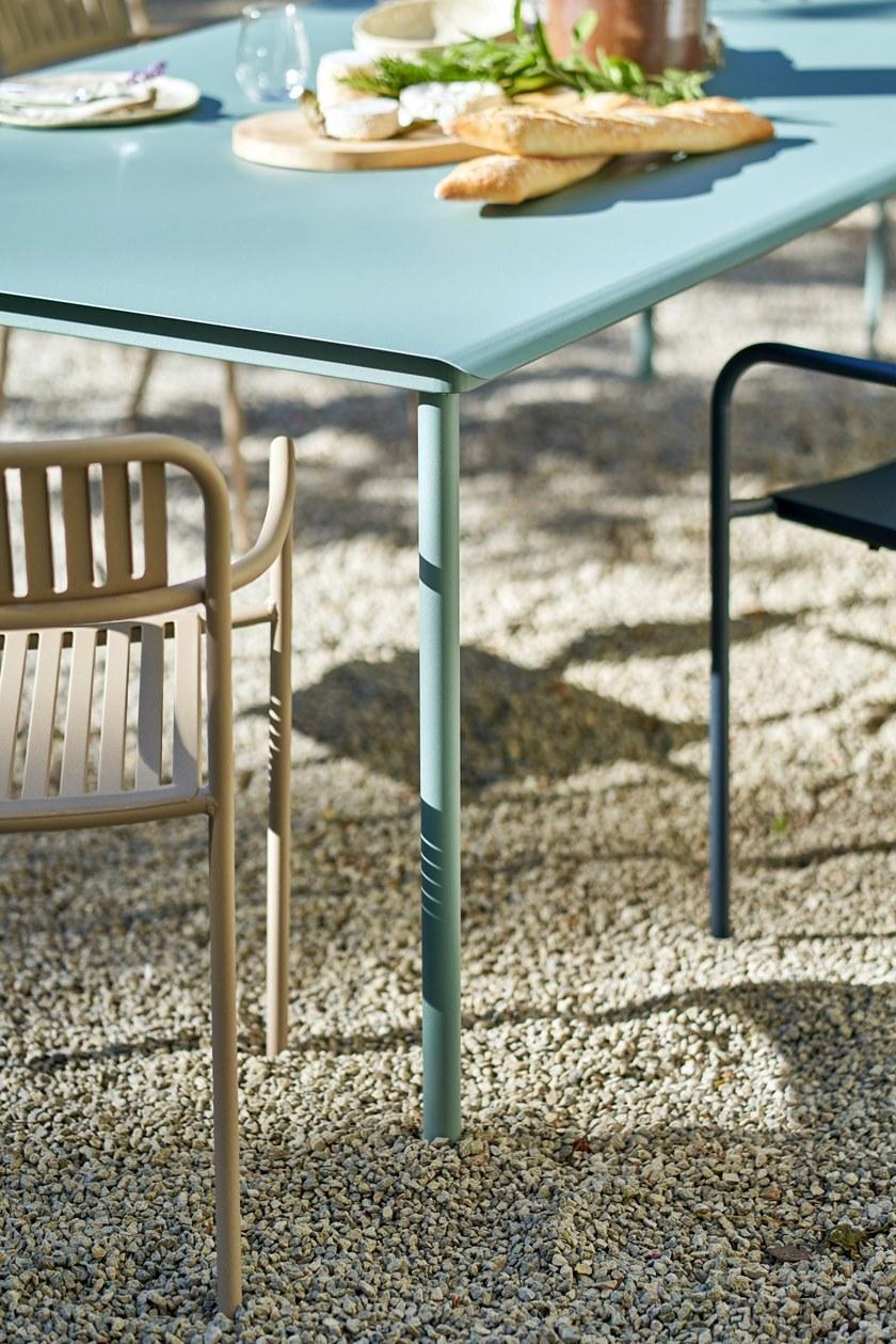 Tolix Прямоугольный садовый стол из нержавеющей стали Patio sun-id-1502268 - Вид №4