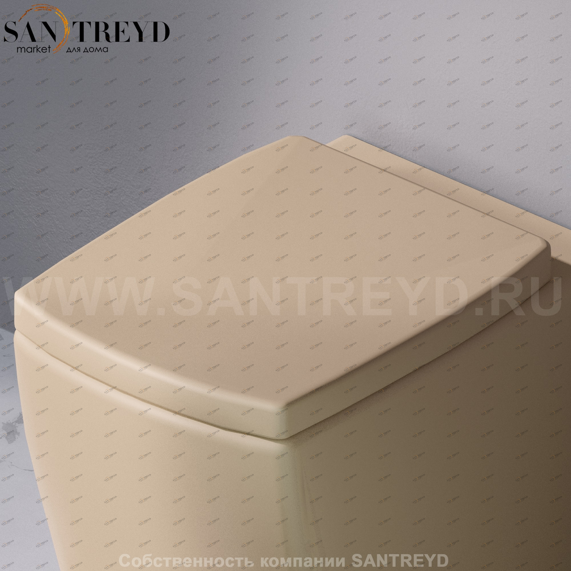 C521.131 Крышка сиденье для унитаза A. e T. Italia SQUARE AeT ITALIA