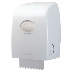 6959 Kimberly Clark Диспенсер для рулонных бумажных полотенец белый Kimberly Clark Professional Aquarius No Touch 6959 белый
