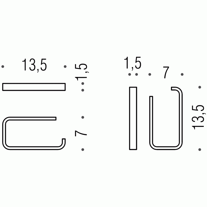 W4208 Держатель туалетной бумаги COLOMBO TIME Colombo Design - Вид №1