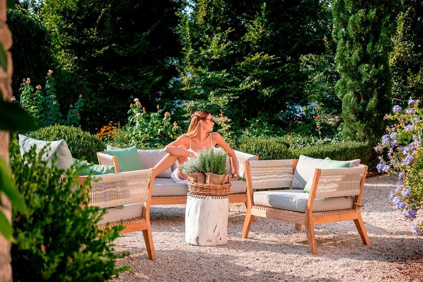 cbdesign Садовое кресло из синтетического волокна с подлокотниками Milly Tj 317m - Вид №4