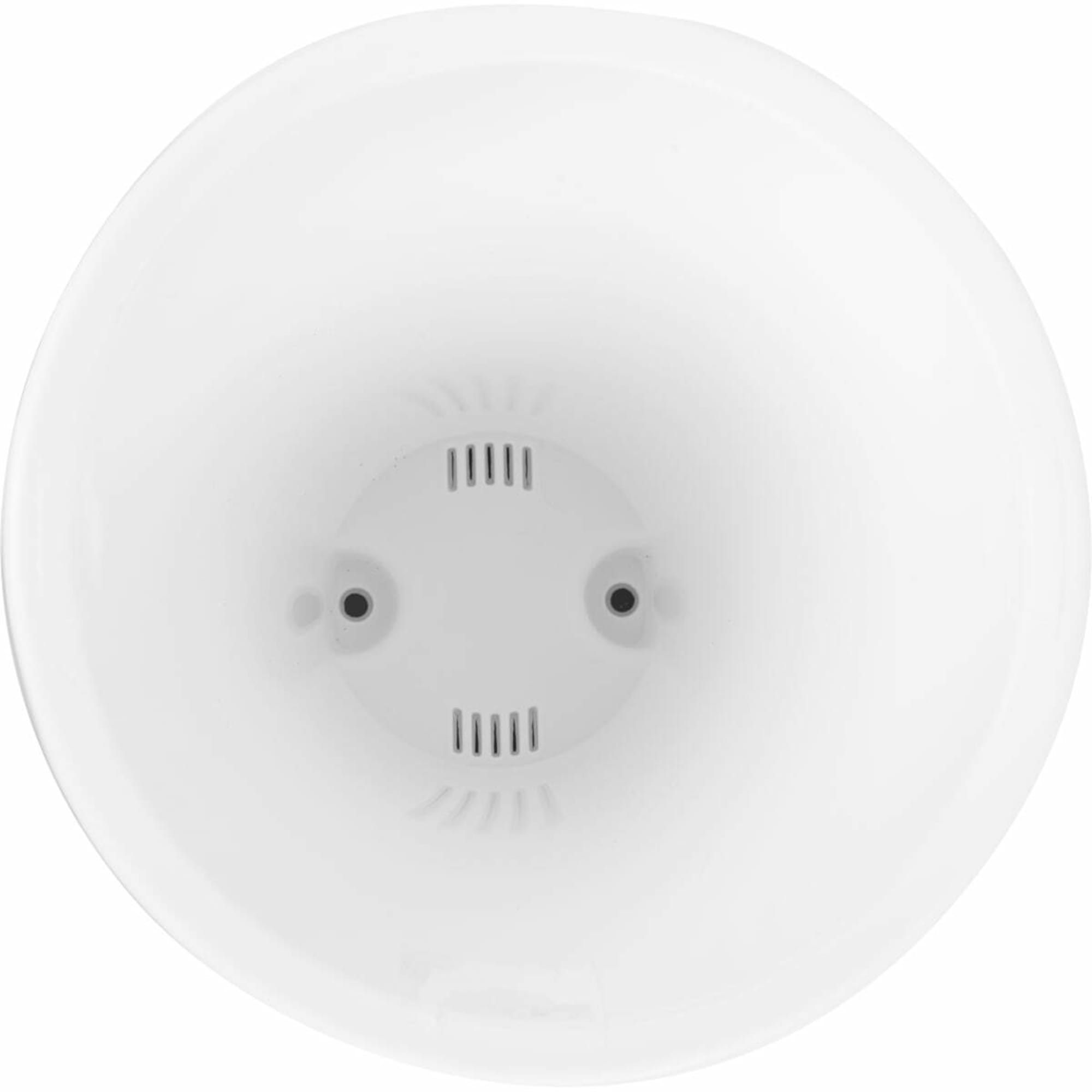 82770576 Кашпо ø21.5 h23.5 см v5.2 л пластик белый Валенсия Santreyd - Вид №1