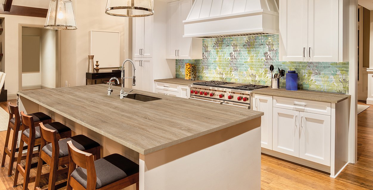 Столешницы для кухни - Винтажный дуб LIGRON LIST387 3027 - Вид №15